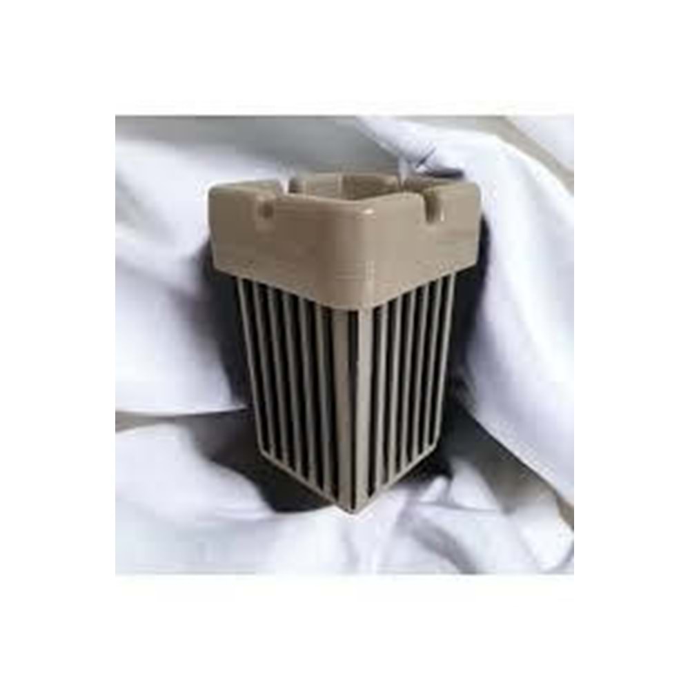 BAY HOME KOKUSUZ KARE ÇİZGİLİ KÜLLÜK1*48