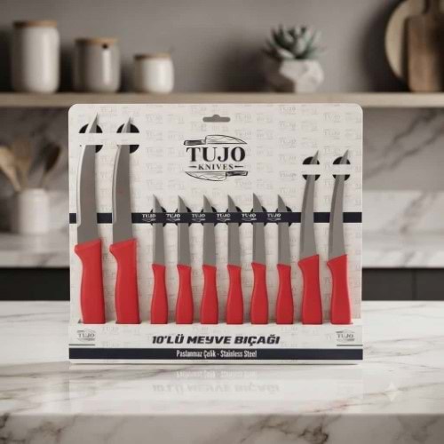 YAKUT TUJO 10 LU BIÇAK SETİ*48