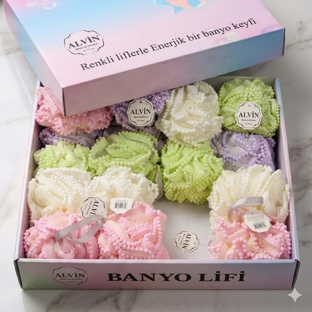 ALVİN PUFLU BANYO LİFİ*192