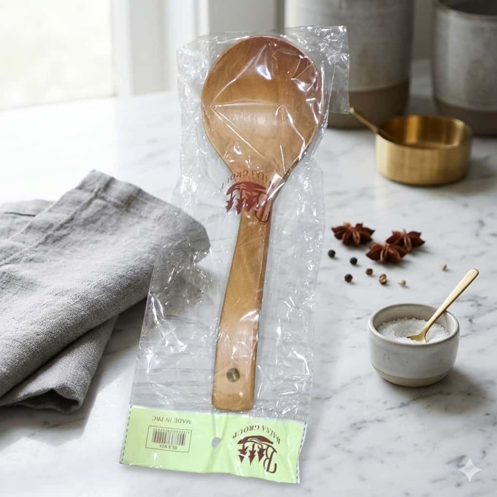 BALSA AGAÇ KAŞIK 28 CM *12