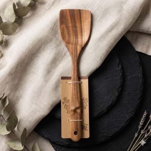 BALSA AKASYA GENİŞ SPATULA 34 CM *48