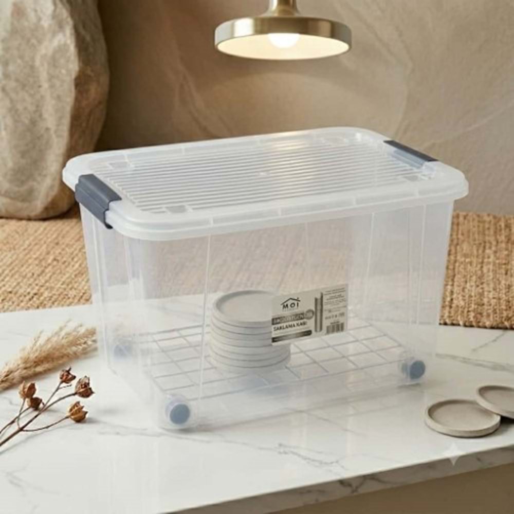 MOİ 40 LT STOR BOX DİKDÖRTGEN SAKLAMA KABI 40 LT *6