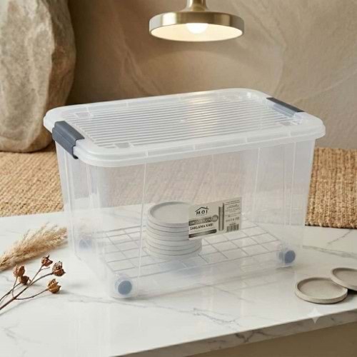 MOİ 40 LT STOR BOX DİKDÖRTGEN SAKLAMA KABI 40 LT *6