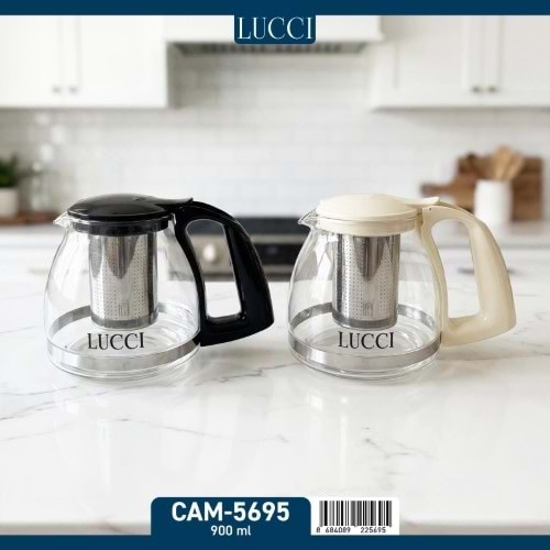 BOZDAĞLAR BOROSİLİKAT CAM DEMLİK 900 ML*36