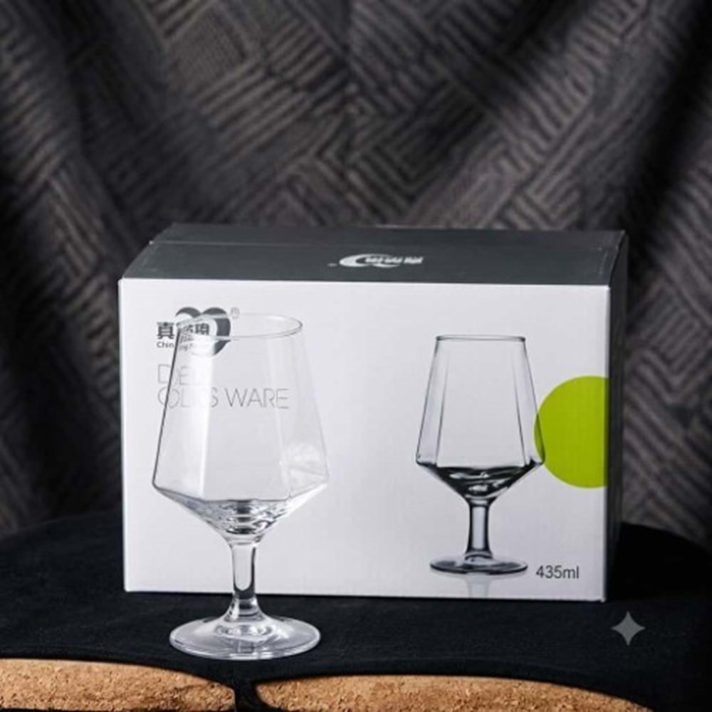 İPEK CAM KADEH 435 ML
