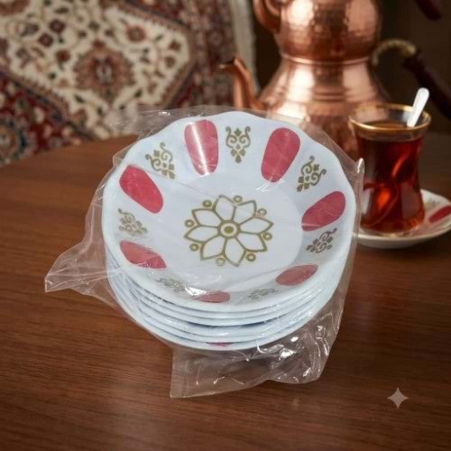 ENFA KIRMIZI 6 LI ÇAY TAB