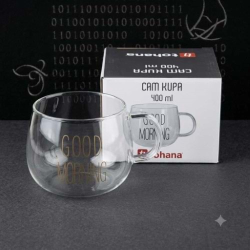 ALEMDAR CAM KUPA 400 ML